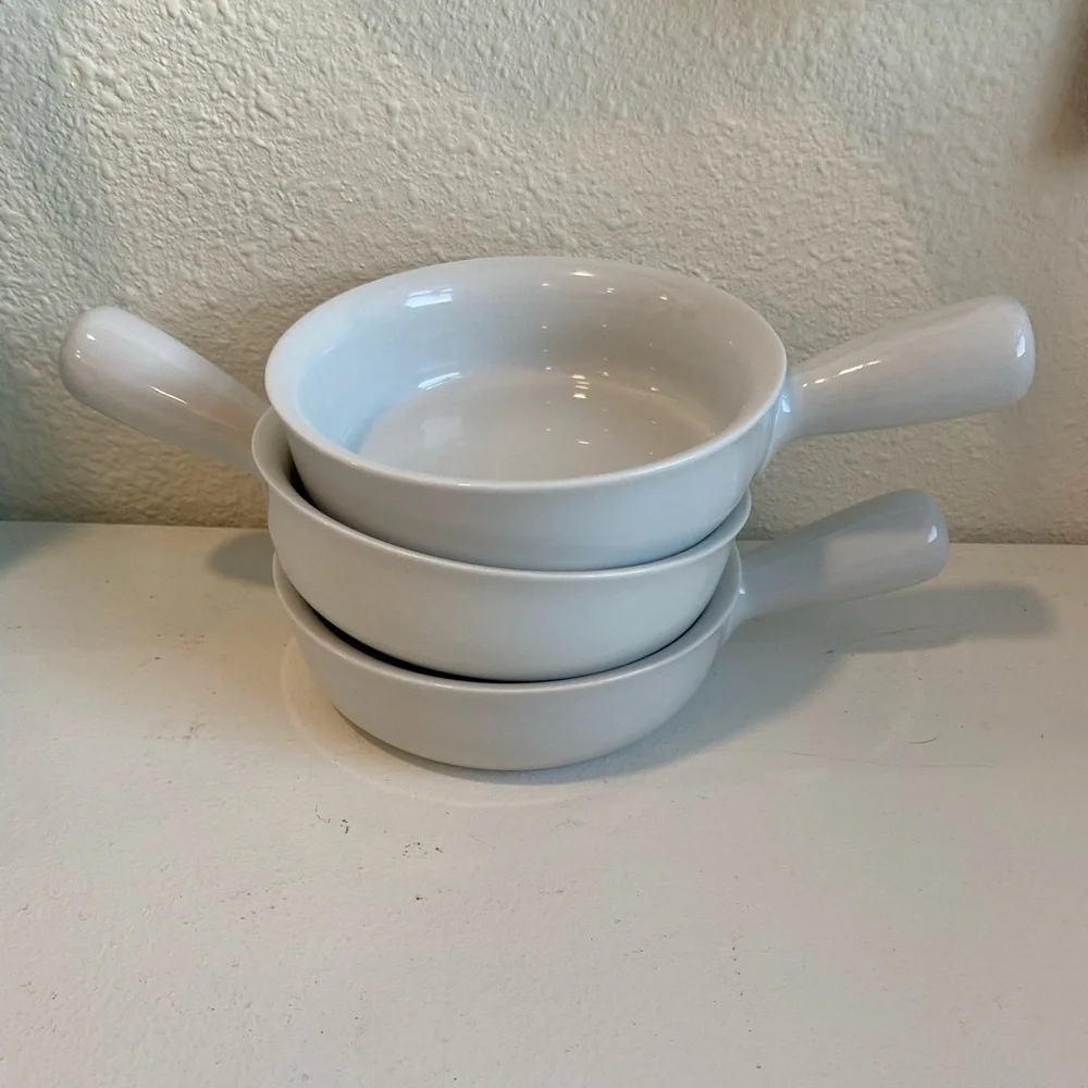 (3) Crate&Barrel bowls